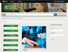 Tablet Screenshot of biblioteca.ulagrancolombia.edu.co